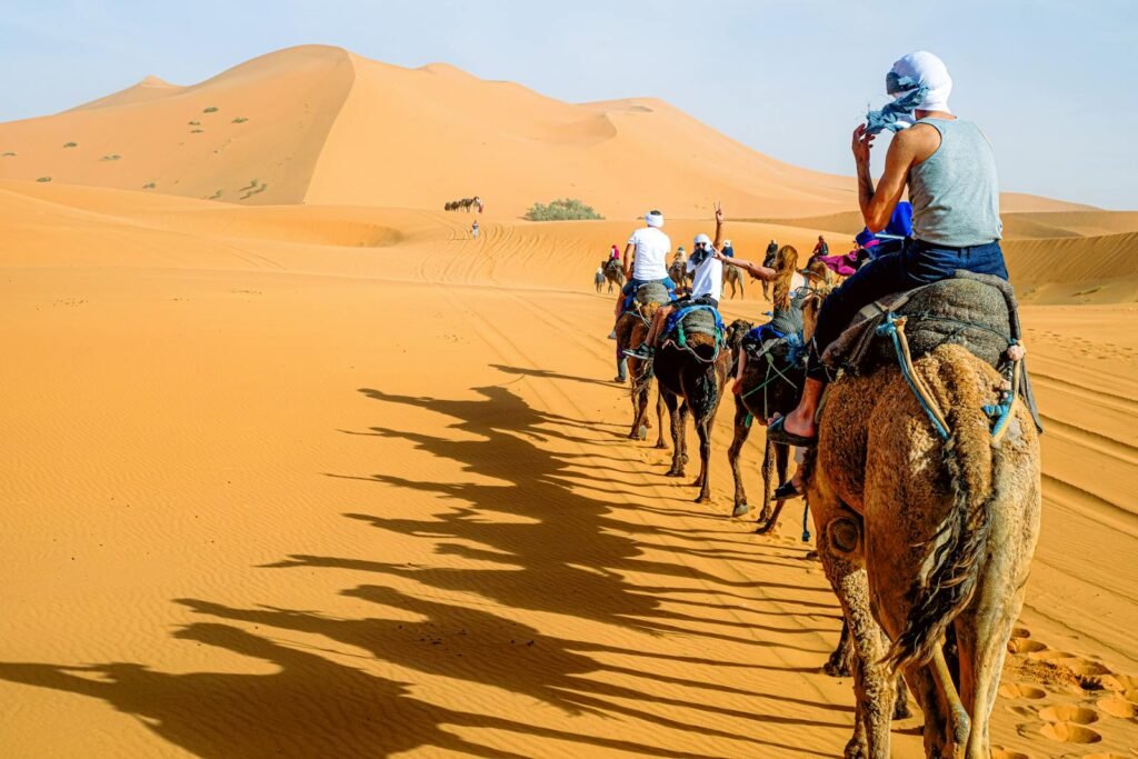 Best time to travel to Morocco Sahara Desert One week Morocco Tour