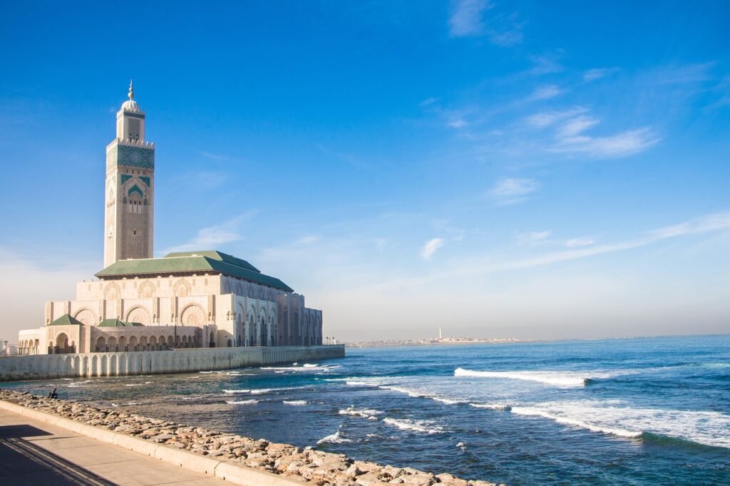 Hassan II Mosque Casablanca included in Morocco travel packages