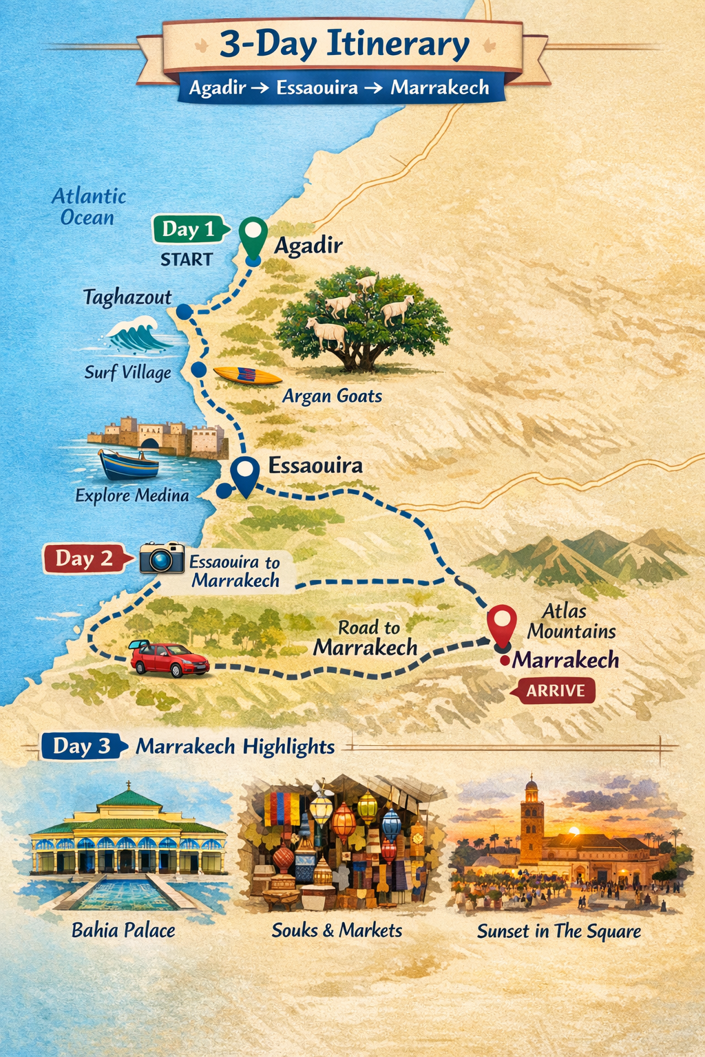 Trips from agadir